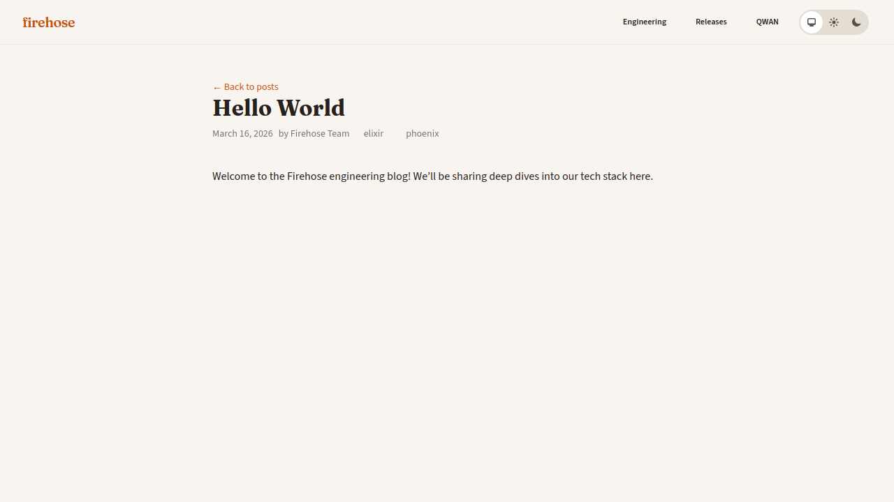 Authenticated user sees draft status banner on unpublished post